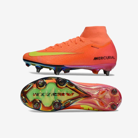 Air Zoom Mercurial Superfly 10 SG - Orange/Jaune/Rose — Nike