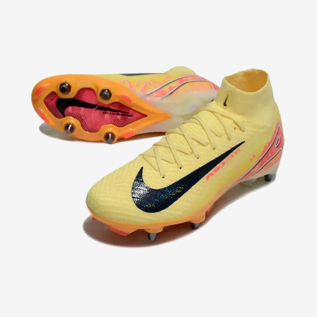 Air Zoom Mercurial Superfly 10 SG Mbappé Personal Edition - Orange/Bleu