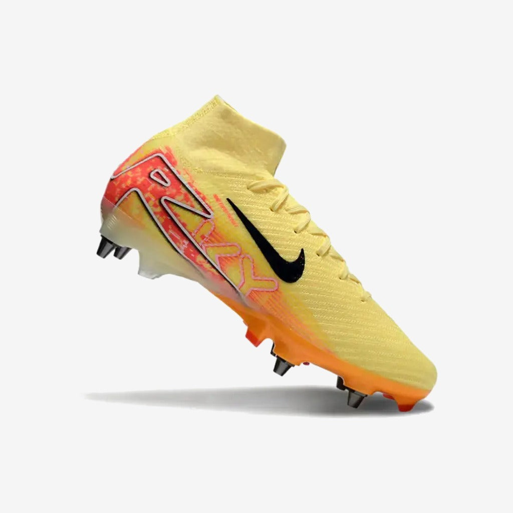 Air Zoom Mercurial Superfly 10 SG Mbappé Personal Edition - Orange/Bleu