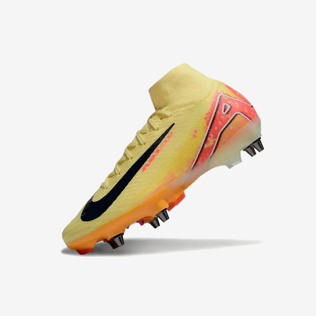 Air Zoom Mercurial Superfly 10 SG Mbappé Personal Edition - Orange/Bleu