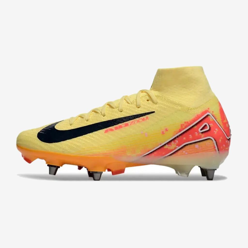 Air Zoom Mercurial Superfly 10 SG Mbappé Personal Edition - Orange/Bleu
