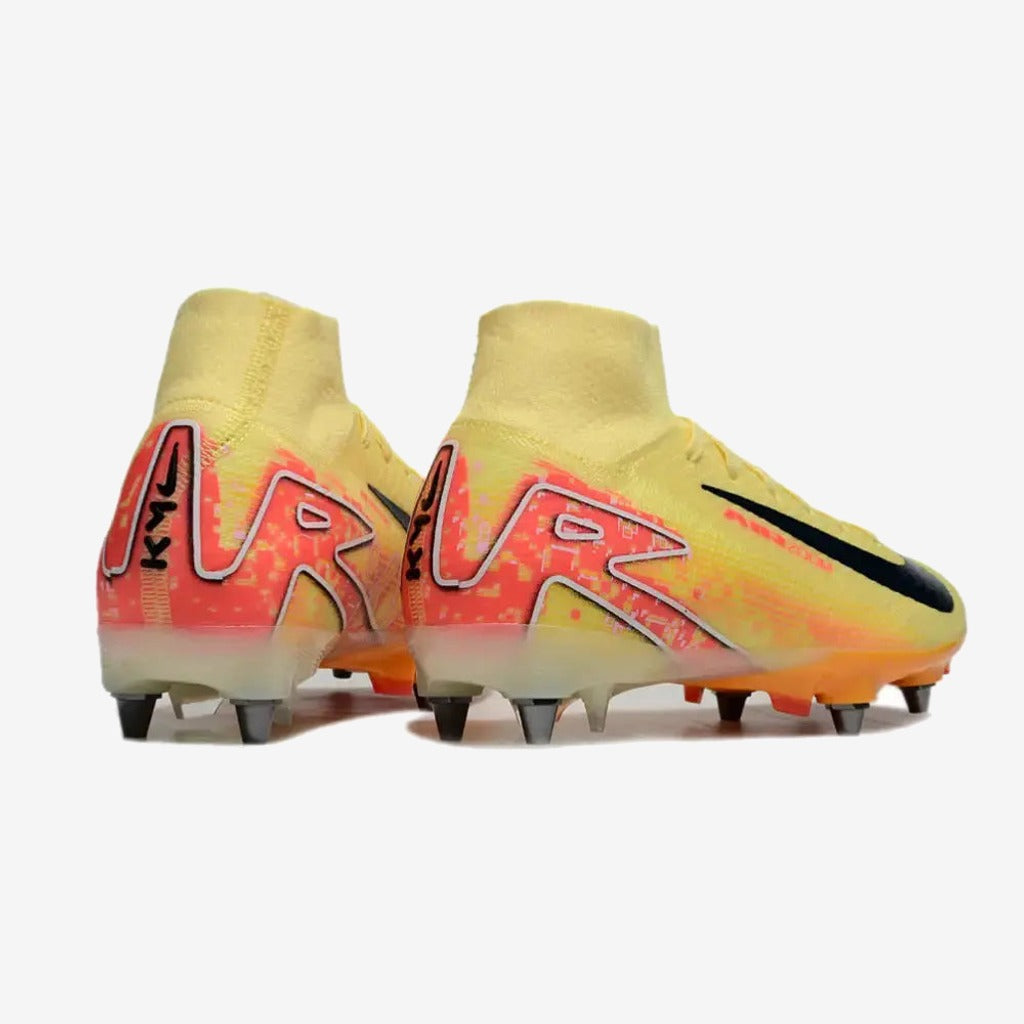 Air Zoom Mercurial Superfly 10 SG Mbappé Personal Edition - Orange/Bleu