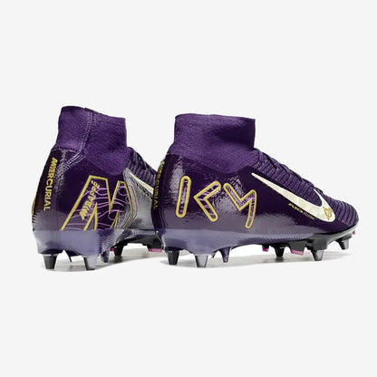 Air Zoom Mercurial Superfly 10 SG Mbappé Personal Edition - Violet/Blanc