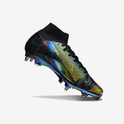 Air Zoom Mercurial Superfly 10 SG Soft Ground - Doré/Noir/Bleu