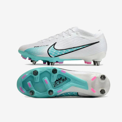 Air Zoom Mercurial Vapor 15 Academy SG Blast - Blanc/Bleu Turquoise/Rose — Nike