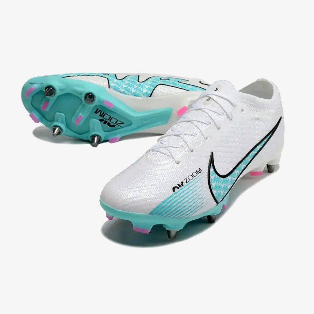 Air Zoom Mercurial Vapor 15 Academy SG Blast - Blanc/Bleu Turquoise/Rose