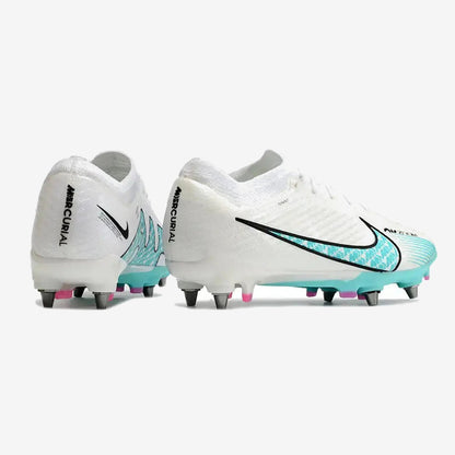 Air Zoom Mercurial Vapor 15 Academy SG Blast - Blanc/Bleu Turquoise/Rose