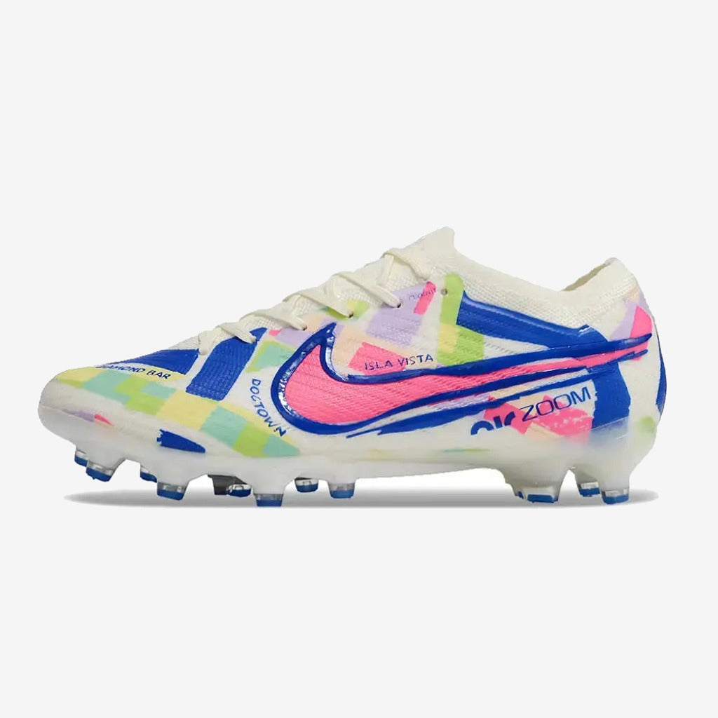Air Zoom Mercurial Vapor 15 AG - Blanc/Jaune/Bleu/Vert/Rose