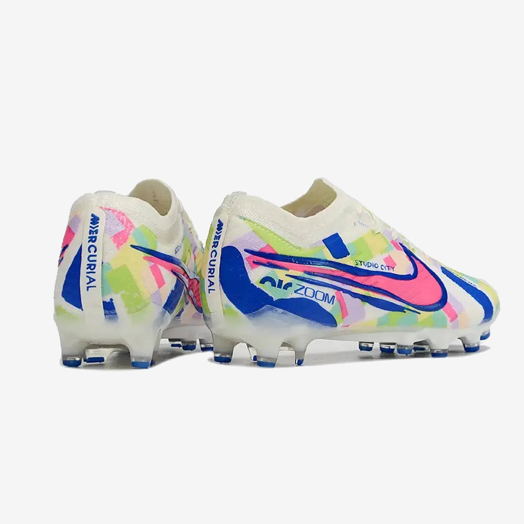 Air Zoom Mercurial Vapor 15 AG - Blanc/Jaune/Bleu/Vert/Rose