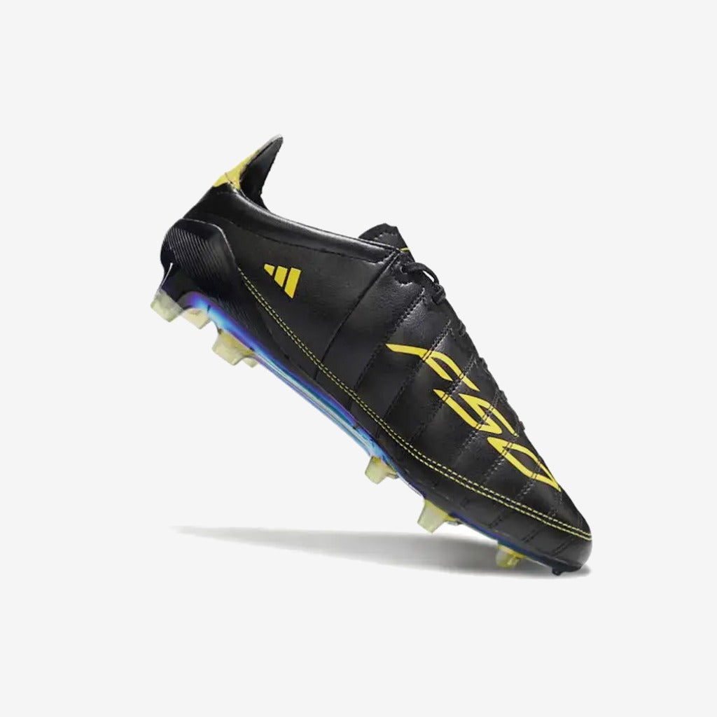 F50 ELITE ADIZERO 2010 FG REMAKE - NOIR/JAUNE ÉDITION LIMITÉE