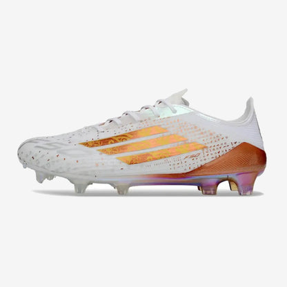 F50 ELITE FG x MOHAMED SALAH AFCON - BLANC/BRONZE ÉDITION LIMITÉE