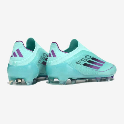 F50 Elite Laceless FG - Bleu/Violet