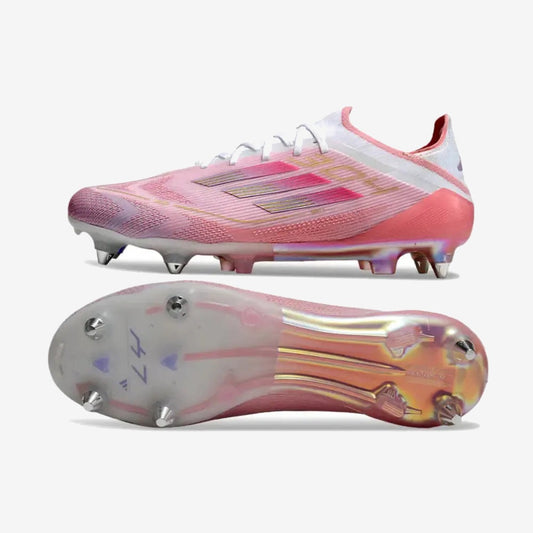 F50 Elite SG Lamine Yamal 304 - Rose clair/Purple Glow/Lite Pink ÉDITION LIMITÉE — Adidas