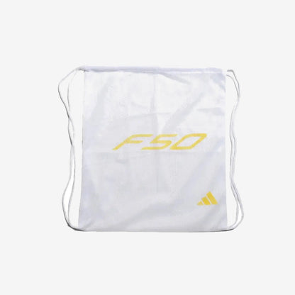 F50 Elite Laceless FG Road to Glory - Blanc/Noir/Doré
