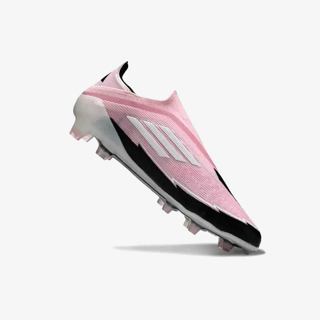 F50 Elite Laceless FG - Rose/Noir/Blanc