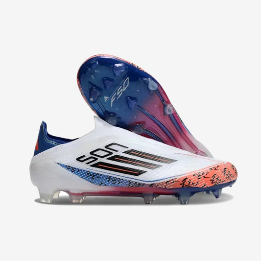 F50 Elite Laceless FG x Heung Min Son - Blanc/Bleu/Rouge — Adidas