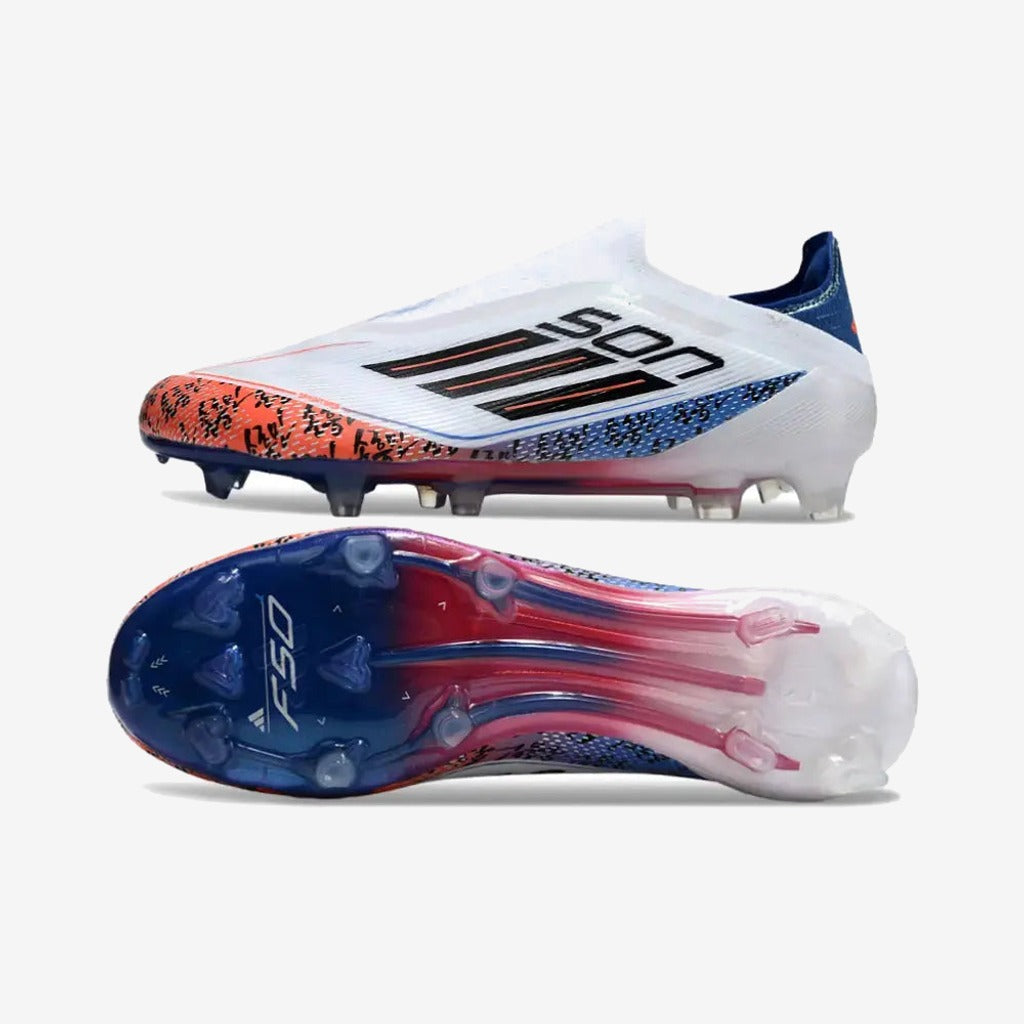 F50 Elite Laceless FG x Heung Min Son - Blanc/Bleu/Rouge