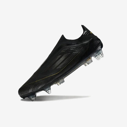 F50 Elite Laceless SG Dark Spark - Noir/Argenté/Doré