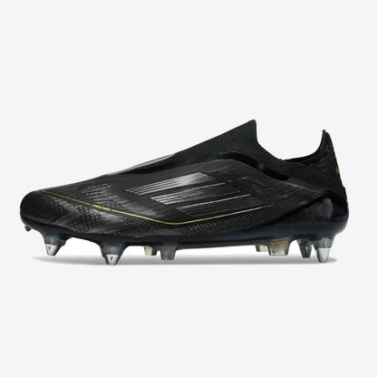 F50 Elite Laceless SG Dark Spark - Noir/Argenté/Doré