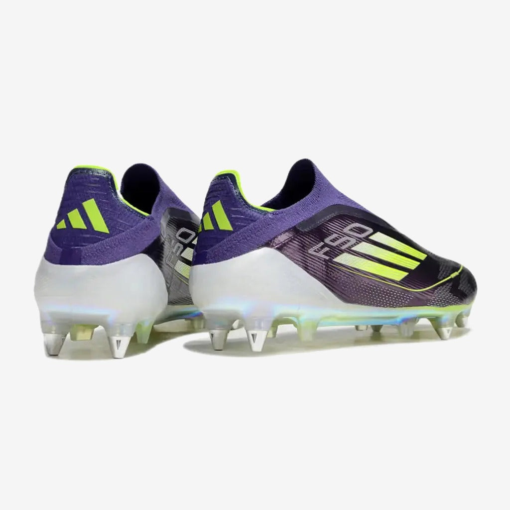 F50 Elite Laceless SG Fast Reborn - Violet/Blanc/Lucid Lemon ÉDITION LIMITÉE