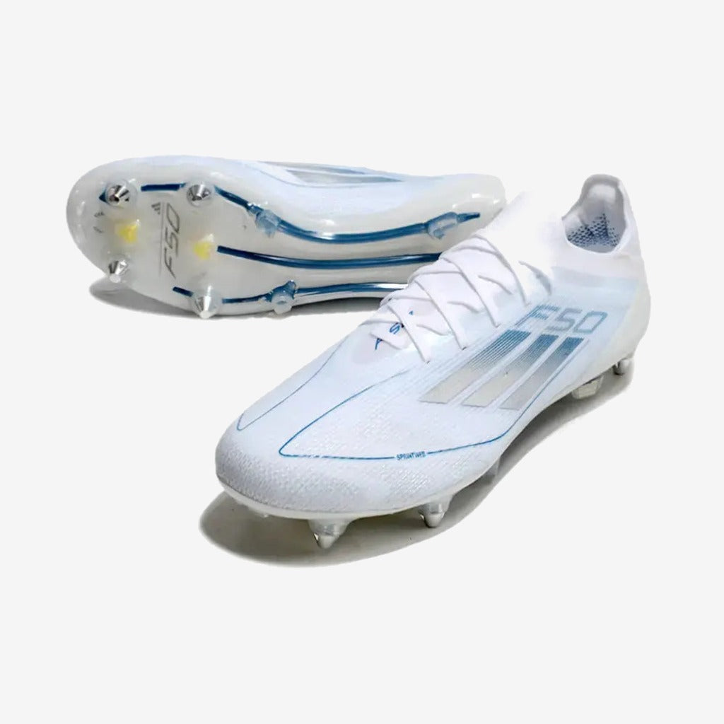 F50 Elite SG Polar Victory - Blanc/Argenté/Bleu