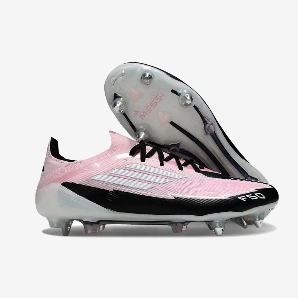 F50 Elite Lacets SG - Rose/Blanc/Noir — Adidas