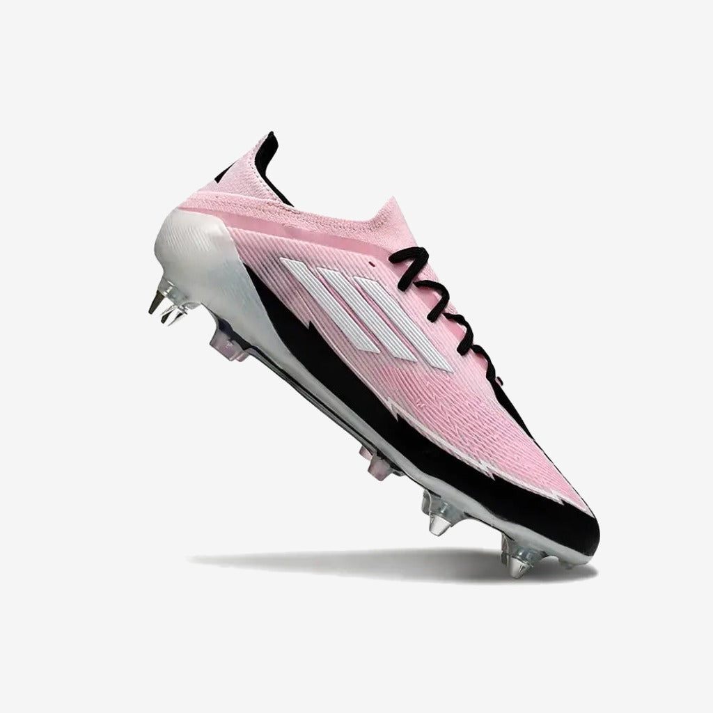 F50 Elite Lacets SG -  Rose/Blanc/Noir