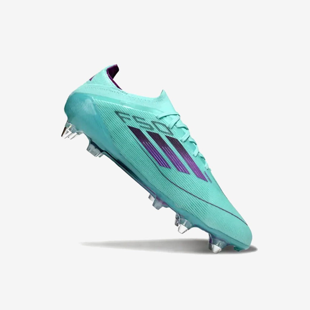 F50 Elite Lacets SG - Bleu Turquoise/Violet