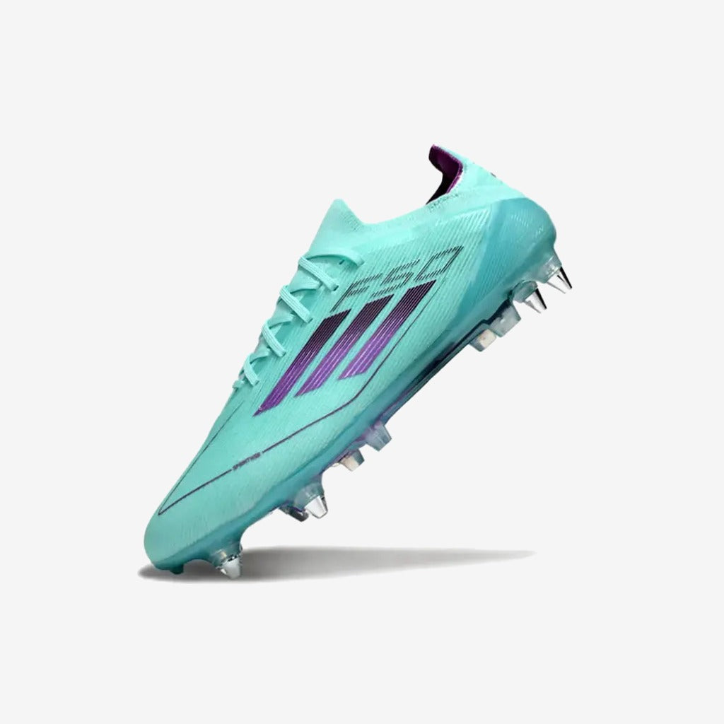 F50 Elite Lacets SG - Bleu Turquoise/Violet