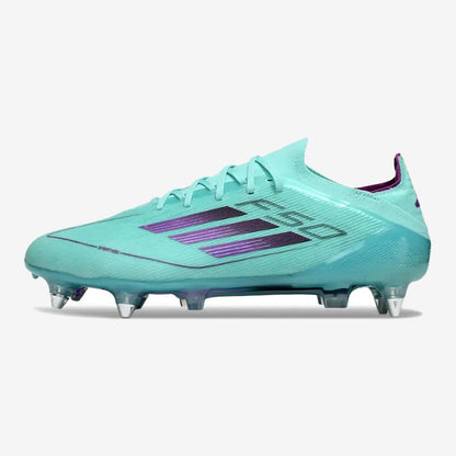 F50 Elite Lacets SG - Bleu Turquoise/Violet
