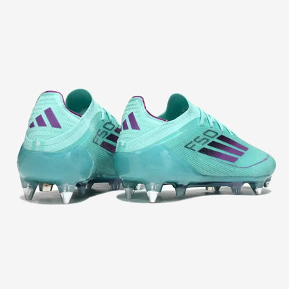 F50 Elite Lacets SG - Bleu Turquoise/Violet