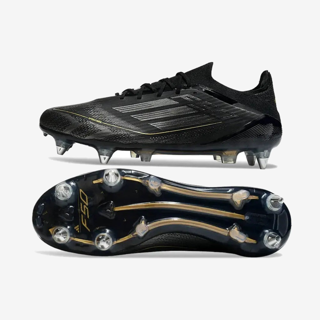 F50 Elite SG Dark Spark - Noir/Argenté/Doré — Adidas