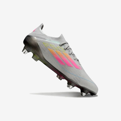 F50 Elite SG - Gris/Vert/Jaune/Rose