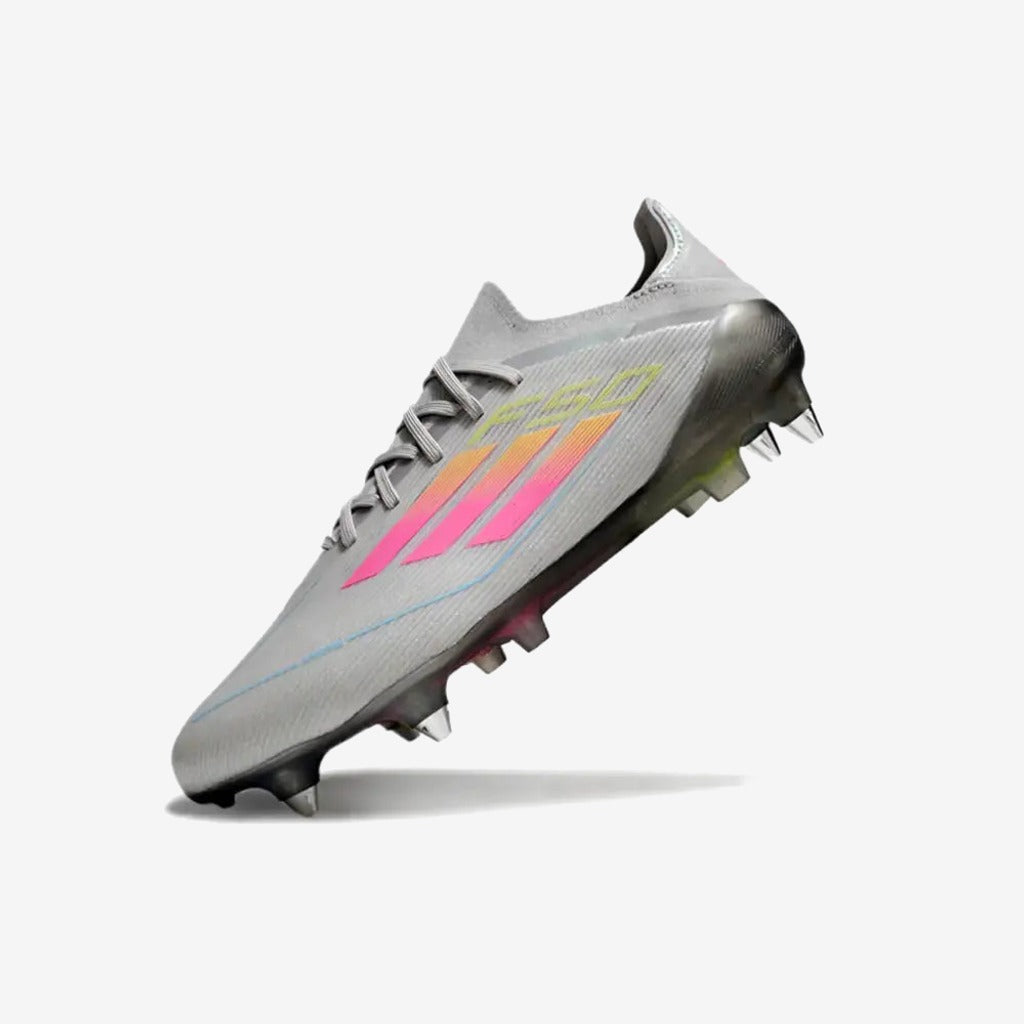 F50 Elite SG - Gris/Vert/Jaune/Rose
