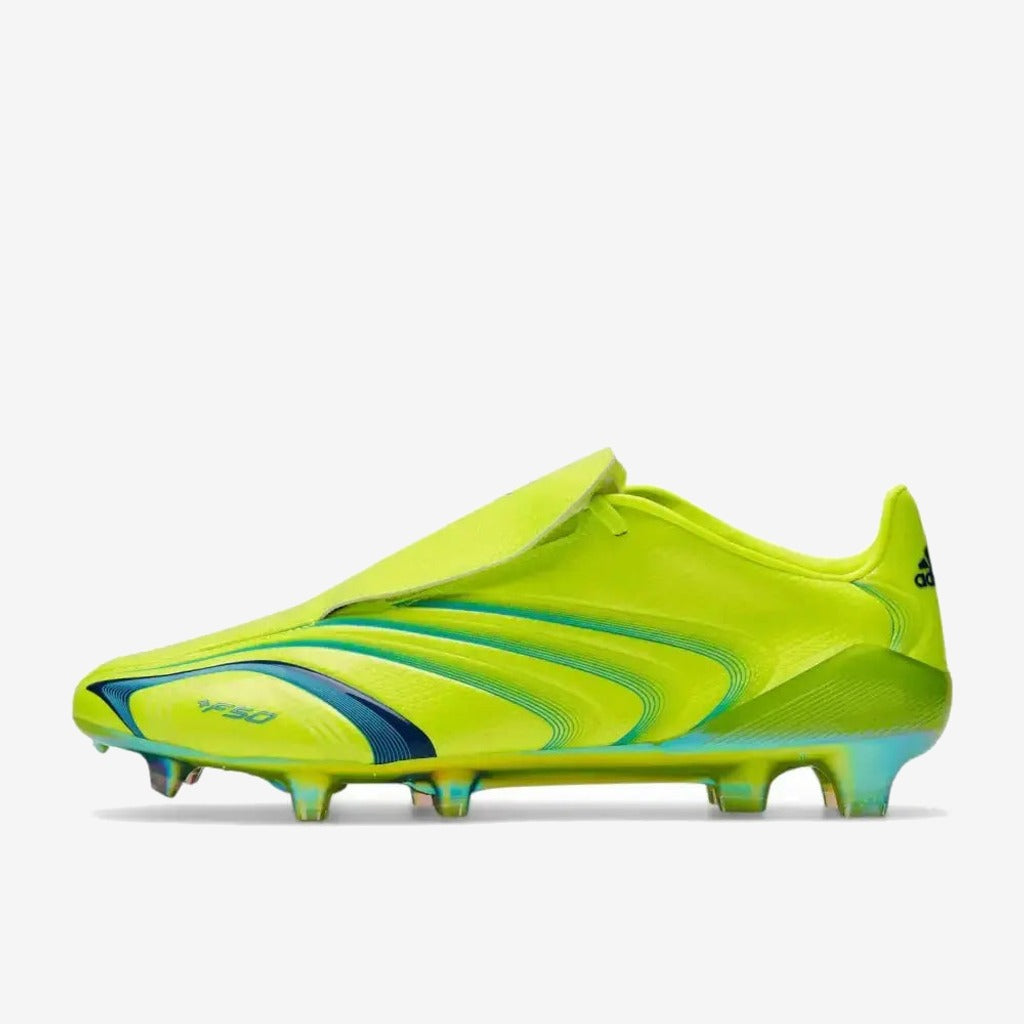 Adidas F50 Elite x Tunit FG - Citron/Bleu Royal/Aquamarine