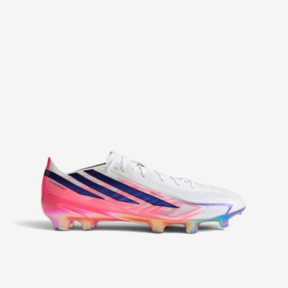 F50 Hyperfast Elite FG Control or Chaos - Blanc/Violet/Solar Turbo