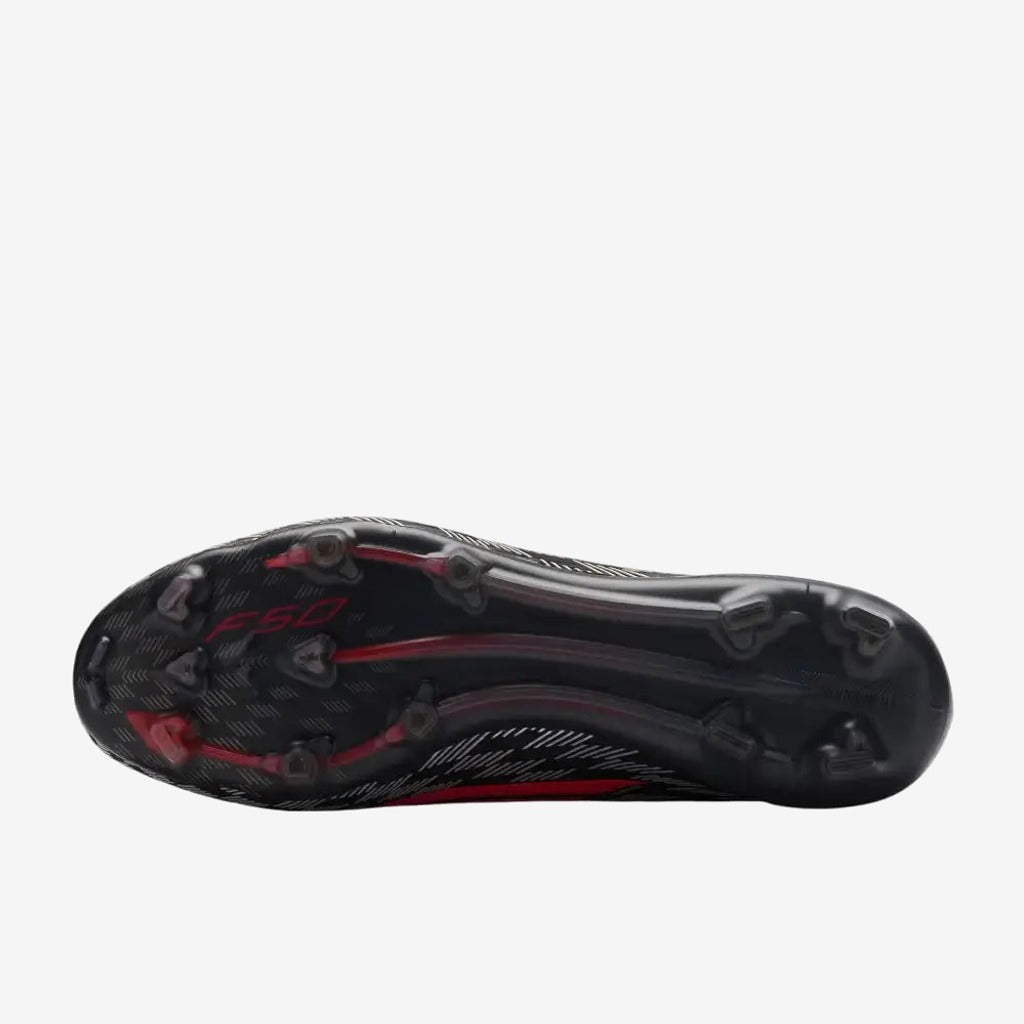 Adidas F50 Laceless Elite FG DNA Pack - Noir/Gris/Rouge