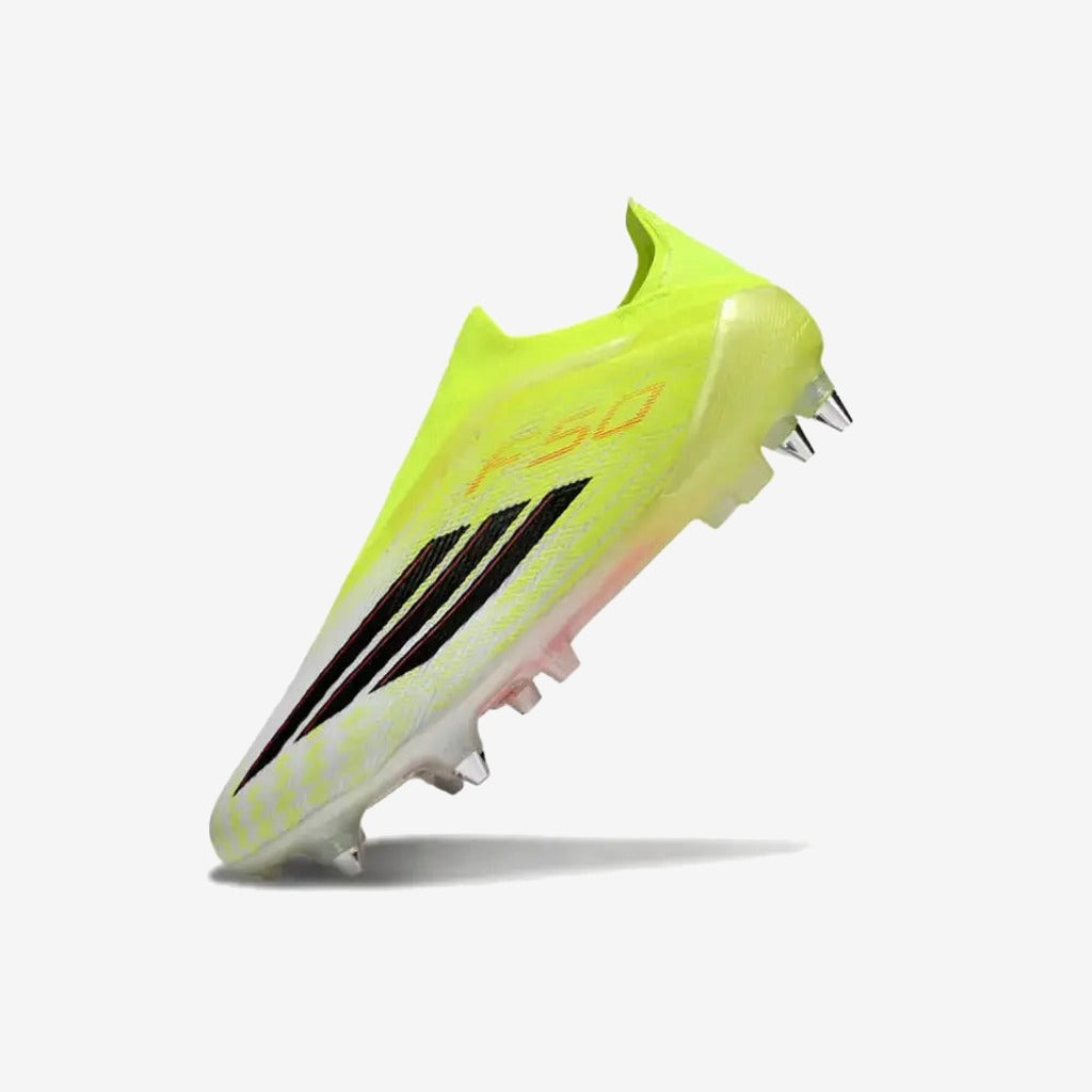 Adidas F50 Laceless Elite SG Born For Goals - Jaune/Noir/Rouge