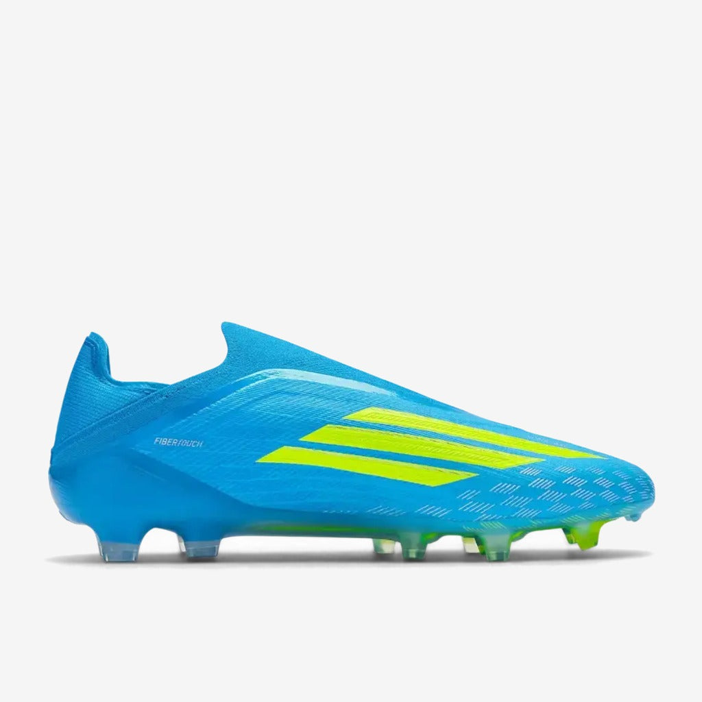 Adidas F50 Laceless Elite FG Ice Cold Precision - Bleu/Jaune