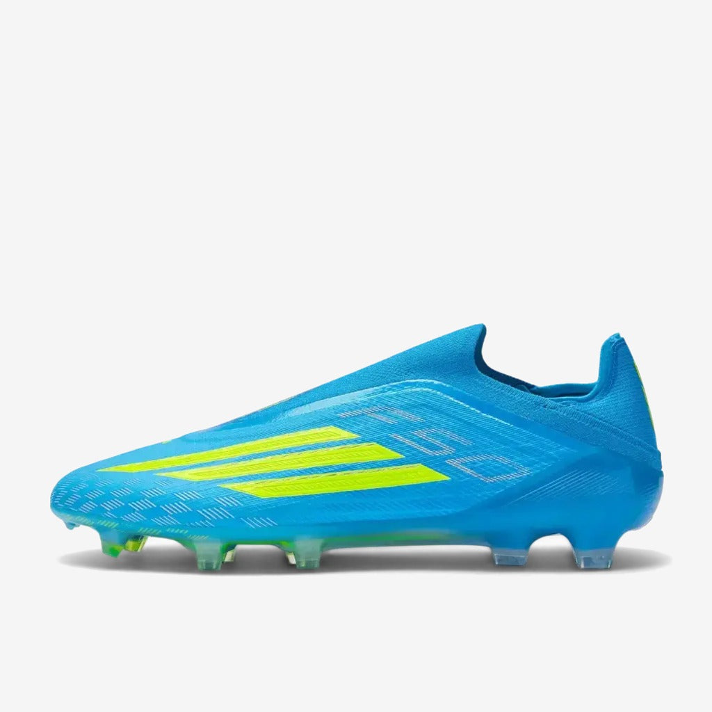 Adidas F50 Laceless Elite FG Ice Cold Precision - Bleu/Jaune