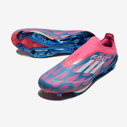 F50 + Laceless FG Reemergence - Bleu/Blanc/Rose
