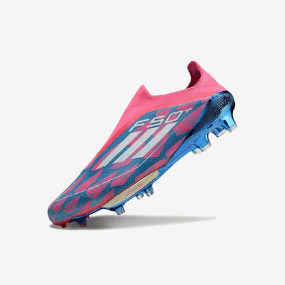 F50 + Laceless FG Reemergence - Bleu/Blanc/Rose
