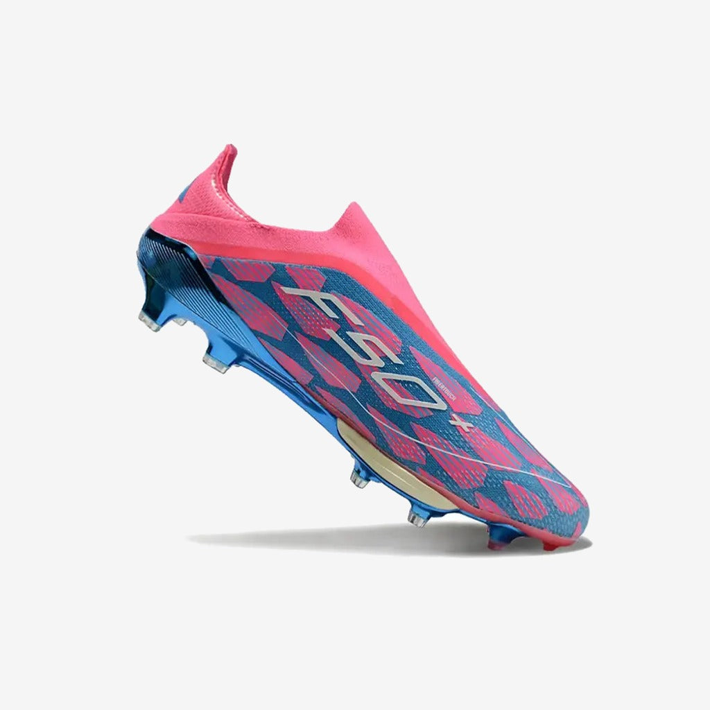 F50 + Laceless FG Reemergence - Bleu/Blanc/Rose