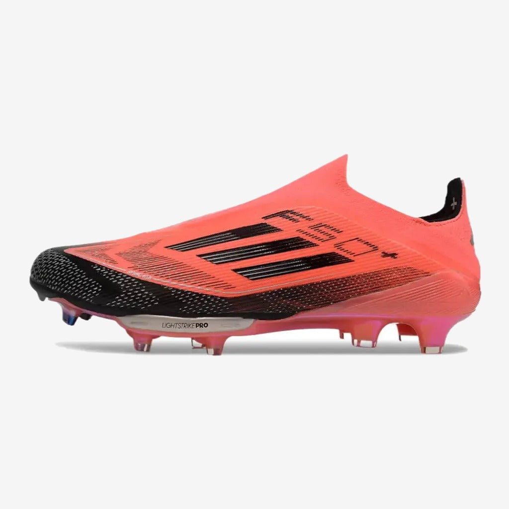 Adidas F50 + Laceless FG Vivid Horizon - Turbo/Aurora Black/Argenté