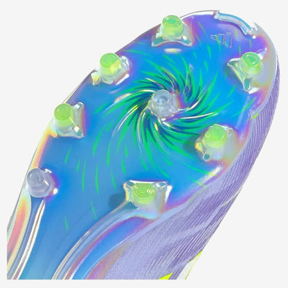 Adidas F50 Laceless Sparkfusion Elite Low Cut FG Radiant Blaze - Violet/Vert