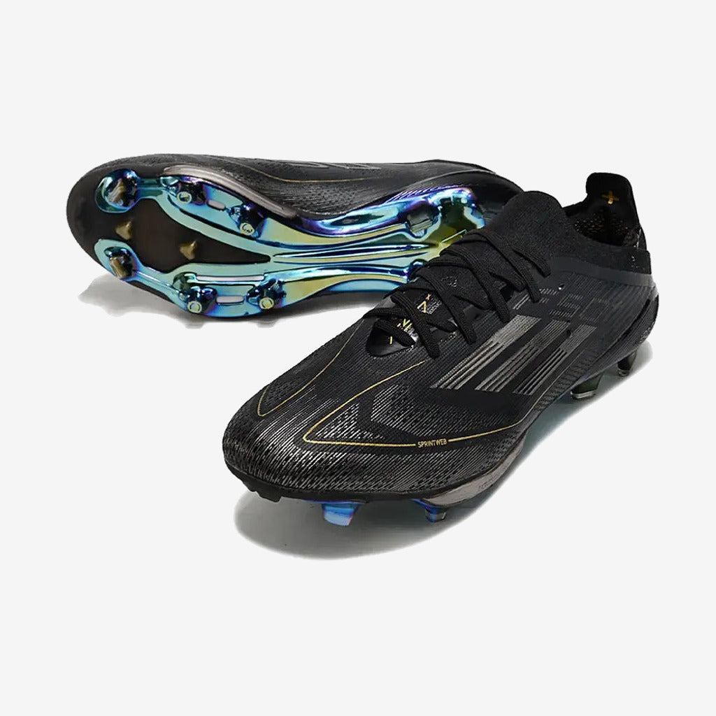 F50+ Lacets FG Dark Spark - Noir/Argenté/Doré