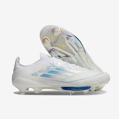 F50+ Lacets FG Polar Victory - Blanc/Argenté/Bleu — Adidas