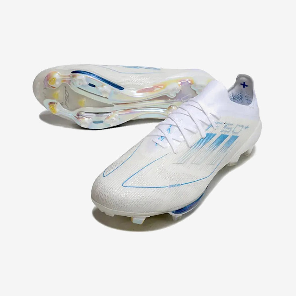 F50+ Lacets FG Polar Victory - Blanc/Argenté/Bleu