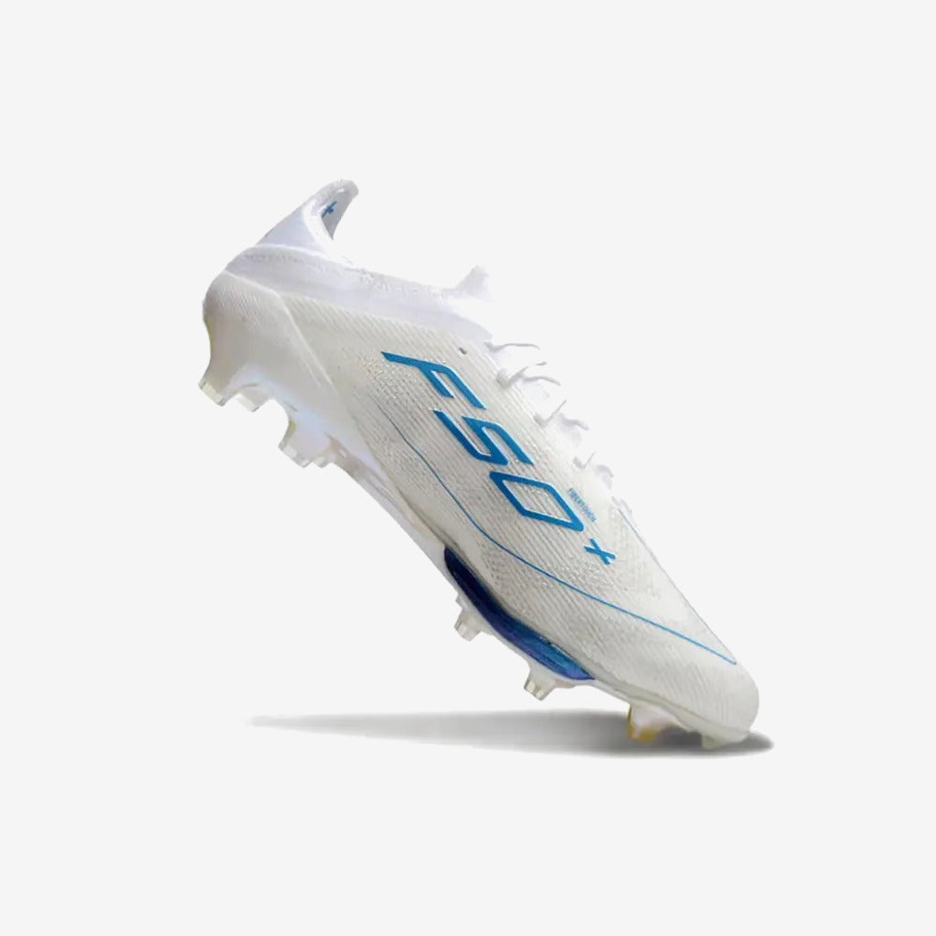 F50+ Lacets FG Polar Victory - Blanc/Argenté/Bleu