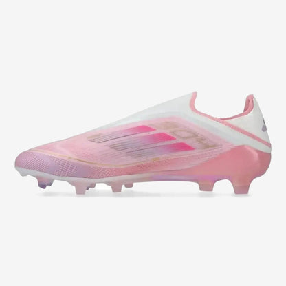 Adidas F50 Lamine Yamal Laceless FG - Rose/Blanc